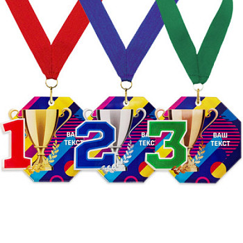 AF32_K - Комплект медалей из акрила